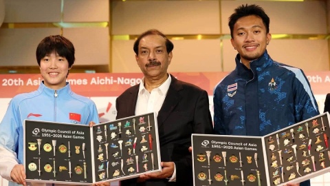 ASIAD 2026: Yu Zidi và Puripol Boonson được vinh danh MVP 